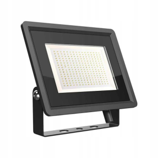 Záhradné halogény - LED projektor V-TAC 200W SMD F-trieda Čierna VT-49204 6400K 17600LM