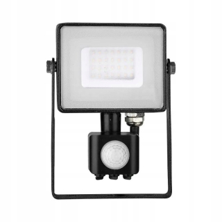 Záhradné halogény - LED projektor V-TAC 30W Samsung Chip Cut-off Black