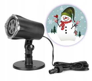 Záhradné projektor - Externý LED projektor viedol Snowank EAN 5901721051652