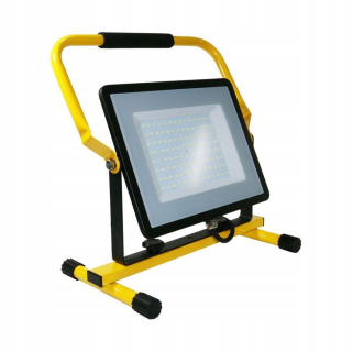 Záhradné halogény - Prenosný LED projektor 100W 6500 8200lm IP65
