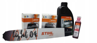 Reťaz na pílu - Sprievodca stihl 35 cm 3/8 1,3 + 2 reťazce + oleje