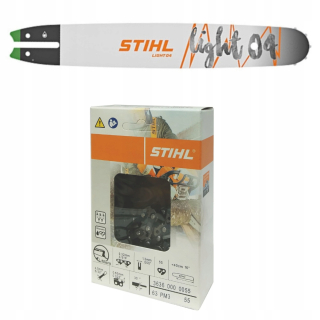 Vodiaca lišta na pílu - Vodítko Stihl 40 cm + reťaz pre MS 180 MS 181 MS 231 MS 251 - ORIGINÁL