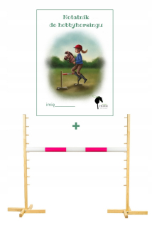 Hobby hobby prekážky Pink Rod + bezplatný hobbyhorsing notebook!