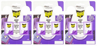 Repelent proti hmyzu - Nájazdový gél Moth Pendant Lavender 3 x 2 ks