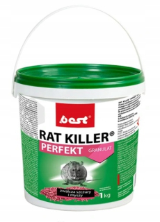 Killer potkanov 1 kg myši granule potkany suší