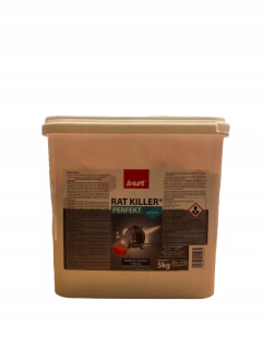Repelent, plašič  pre zvieratá - Killer potkanov Perfekt Kostka 5 kg čerstvá!