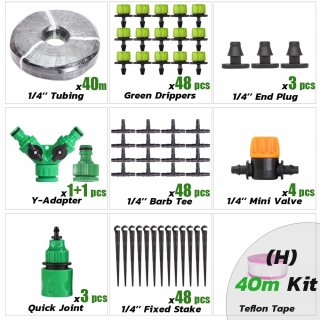 Zavlažovanie záhrady - RBCFHI 5-60M 1/4 '' Automatický zavlažovací systém