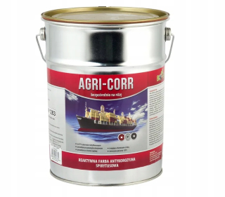 Iní príslušenstvo pre záhradné náradie - Agri-Corr Black 5L Reaktívna protikorózna farba