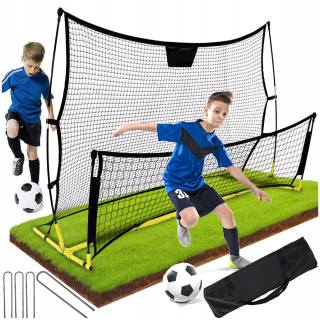 Futbalové príslušenstvo pre deti - REBOUNDER TRÉNER METAL FUTBAL CIEĽ