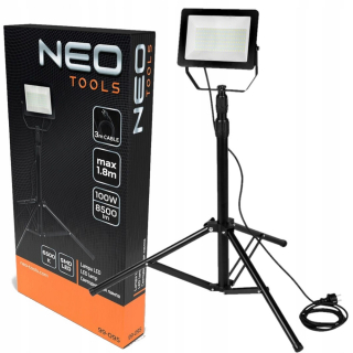 Záhradné halogény - 100 W SMD LED 8500LM NEO Tools Workshop Workshop Workshop Workshop