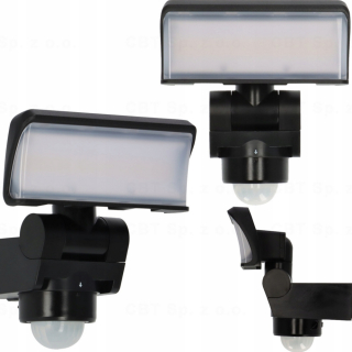 Záhradná fasádna lampa - LED senzor Svätého svetlometu 20W