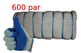 Upírske ochranné rukavice 600par Blue XL