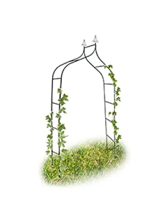 Pergola - RELAXDAYS PERGOLA KOVOVÝ OBLOUK PRE RUŽE KVETY GW