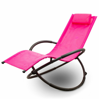 Záhradné lehátko - Vidaxl Garden Deckchair s vankúšom, Rattan PE, čierna