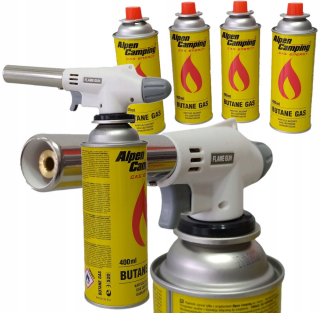 Krb pre grilový krbový oheň Burner+4xGaz