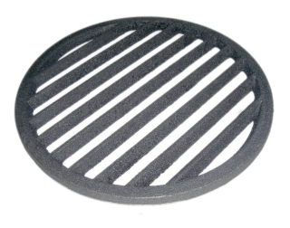 Pecný rošt, liatina, kolo 18 cm fv