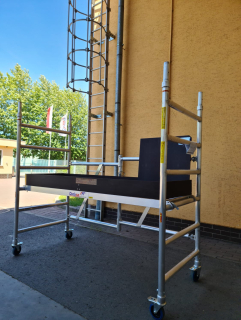 Minglingové lešenie hliníka jazdy 2,90 m