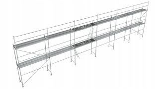 FATTAC 115M2 FACADE SAFFOLDING LISELING