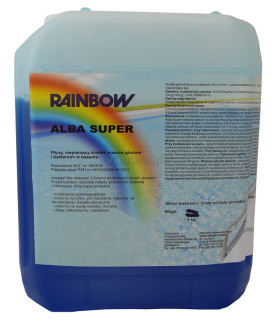 Bazénová chémia - Rainbow Alba Super 5 kg bojové riasy, anti -glon