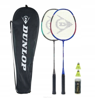 Badmington pre deti - Badmintonové rakety Dunlop Nitro Star Set