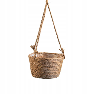 Príslušenstvo pre záhradné náradie - Ručne visiaci makrama košík Rattan Pot pre h
