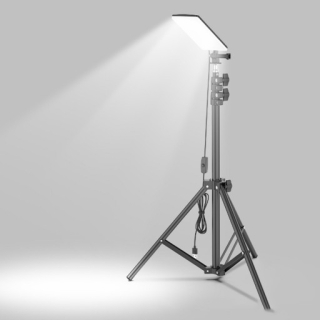 Záhradné halogény - Bodové svetlo, halogénová lampa 84 LED 1680LM Statív