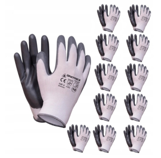 Záhradné oblečenie - WorkLink Gnitrex Nastavte rukavice veľkosť 10 - xl 120 par