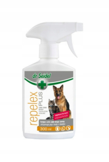 Repelent, plašič  pre zvieratá - Repelex plus 300 ml udržuje psy a mačky z diaľky
