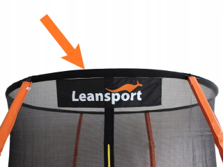 Ochranná sieť na trampolínu - Horný prsteň pre trampolínu 14 stôp štíhleho športu najlepšie