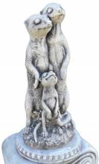Betónová postava Marmot pre záhradu