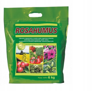 Záhradné hnojivo - Rosahumus 6KG kyseliny, prírodné hnojivo, zúrodňuje pôdu