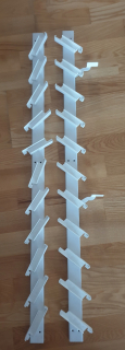 Pavilón, prístrešok - Pohyblivé dosky- 100 cm hliníkový systém.