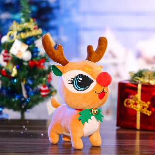Rudolf vianočný plyšový maskot 35 cm