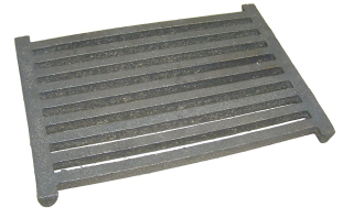 Liatinová roštová kuchynská vložka sporáka 29,5 x 21 cm