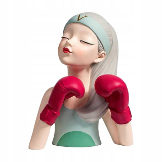 Záhradná figúrka - Redel Sculpture 21x16.5x27cm Red