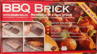Samonosné grilovacie kocky BBQ tehlová briketa