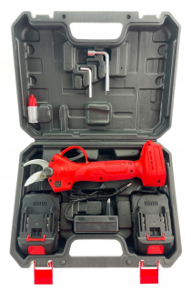 Záhradné nožnice - 2x 24 V až 32 mm prerezávanie batérie shen