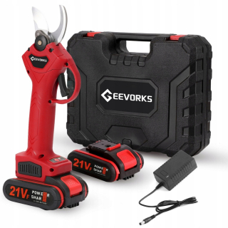 Záhradné nožnice - Batéria elektrický Sekators 21V 2x AKU 30 mm