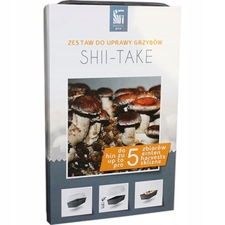 Huby na pestovanie - Huby húb shiitake na kultiváciu 3L