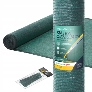 Pletivo, sieť - Tieňová sieť 75% kryt plotu 1,2 x 25 m +UV