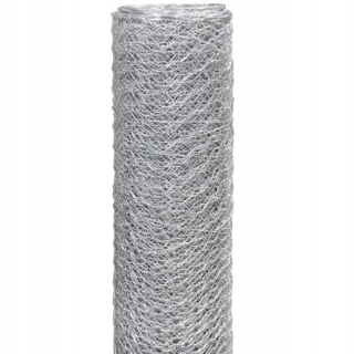 Pletivo, sieť - Hexagonálna galvanizovaná sieť 100 cm*25 MB oka 13 mm