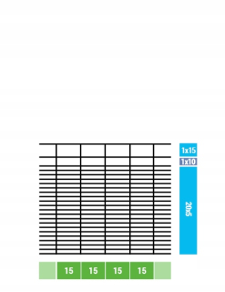 Pletivo, sieť - Forest Mesh 125/23/15 L 50 m + zadarmo