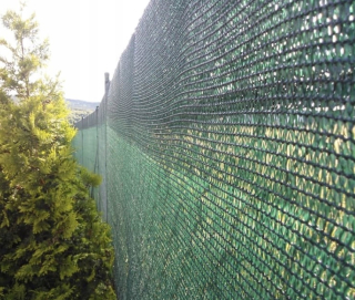 Markíza, tienidlo do záhrady - Maskovacia sieť na tieňovací plot 60% 1,5 x 50 m