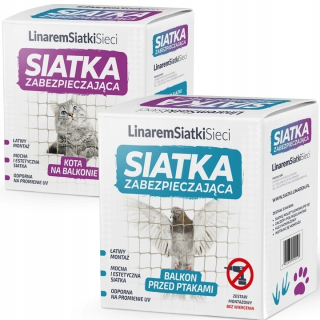 Mačacie balkón Žiakové vtáky holuby 2x3