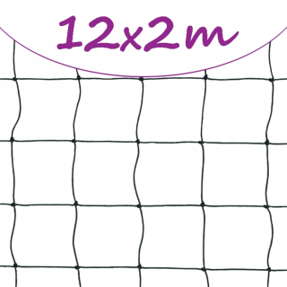 SIEŤKA NA BALKÓN PRE VTÁKY 12x2m ČIERNA