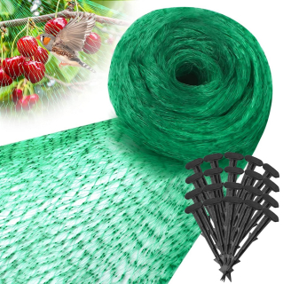Repelent, plašič  pre zvieratá - OCHRANNÁ SIEŤ PRE VTÁKY PROTI VTÁKOM 10X20 SILNÁ