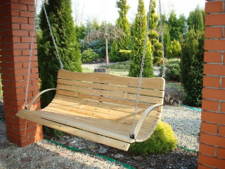 Záhradná hojdačka - SEDADLO, hojdacia lavica 180 cm + REŤAZE