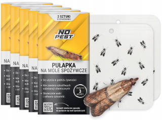 Repelent proti hmyzu - Silný lepkavý pitpot prilepujúci mol na moly žiadny škodca (10 ks)
