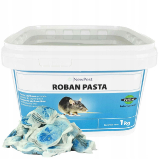 Repelent, plašič pre zvieratá - SILNÝ JED PRE MYŠI A POKRKANY ROBAN PASTE 1 KG
