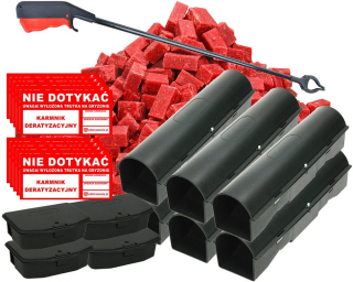 Silné jedovaté kocky pre myš myš 5 kg set